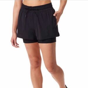 Spyder Women's Black Athletic Shorts